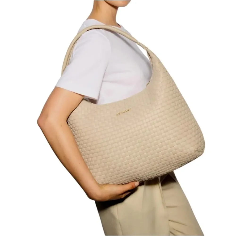 MZ Wallace Buff Medium Woven Shoulder Bag - Picture 11 of 11